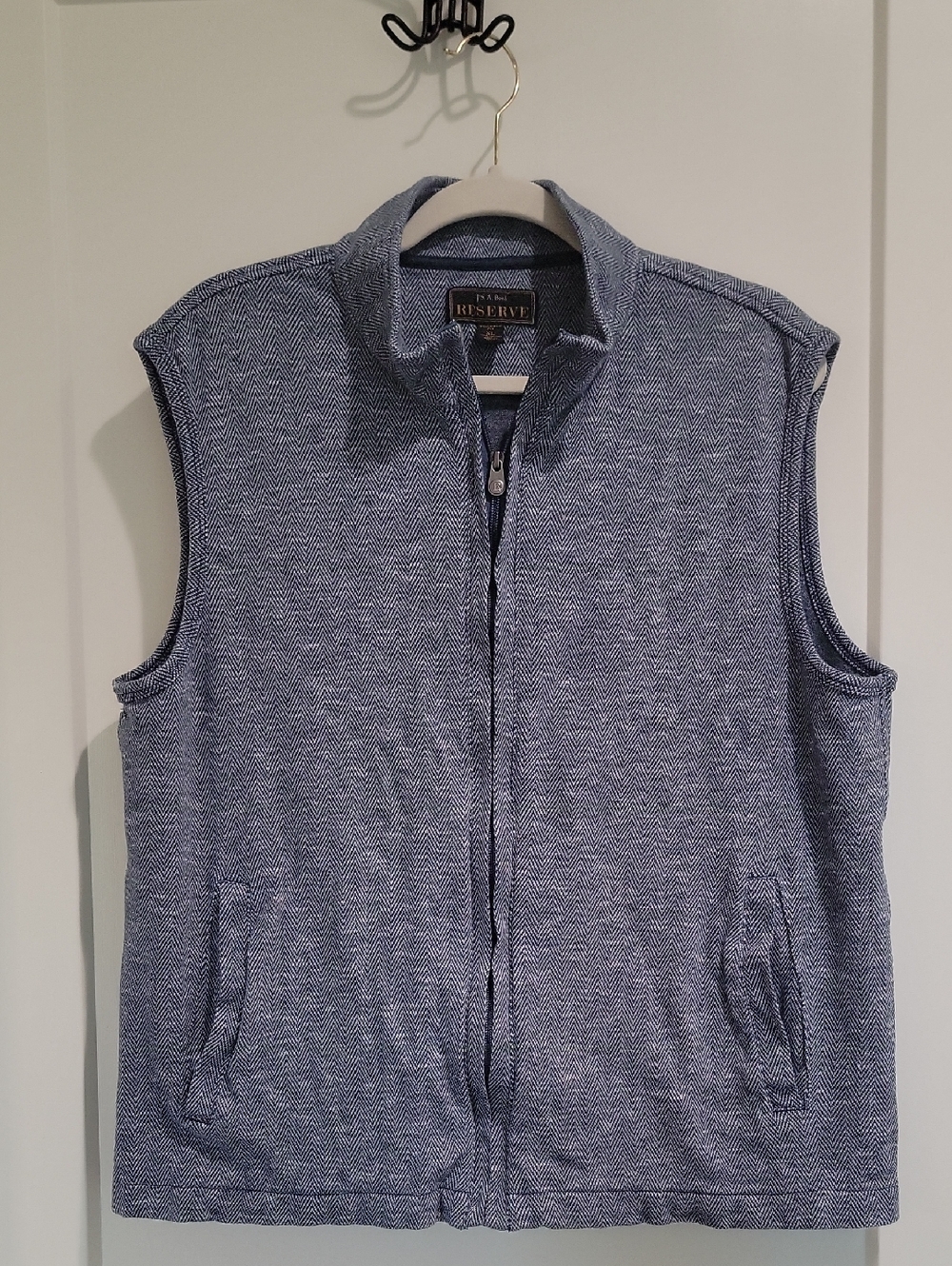 Jos. A. Bank Reserve Heather Blue Vest